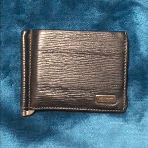 Black Salvatore Ferragamo men’s wallet